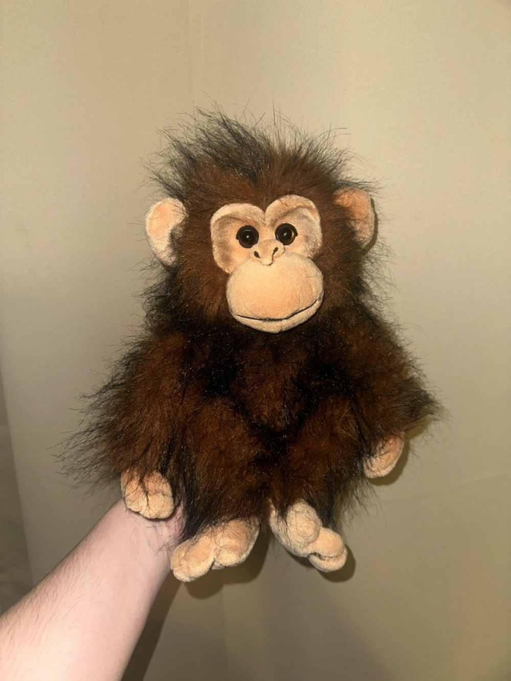 VTG 1997 Morehead Collection "Endangered Younguns" baby chimpanzee plush